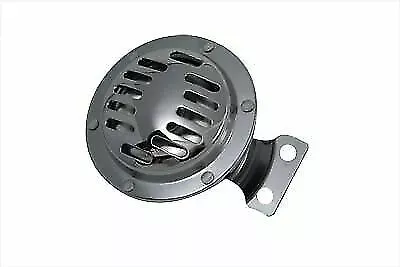 Universal Style Mini Chrome 6 Volt Horn for Harley Davidson by V-Twin