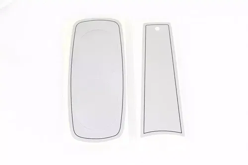 FXR Dash Decal Set Silver fits Harley Davidson 48-0889