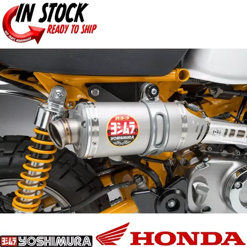 YOSHIMURA RS-3 SLIP ON EXHAUST WORKS FINISH SS-SS HONDA MONKEY 2019 - 2024