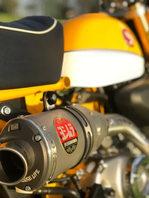 YOSHIMURA RS-3 SLIP ON EXHAUST WORKS FINISH SS-SS HONDA MONKEY 2019 - 2024