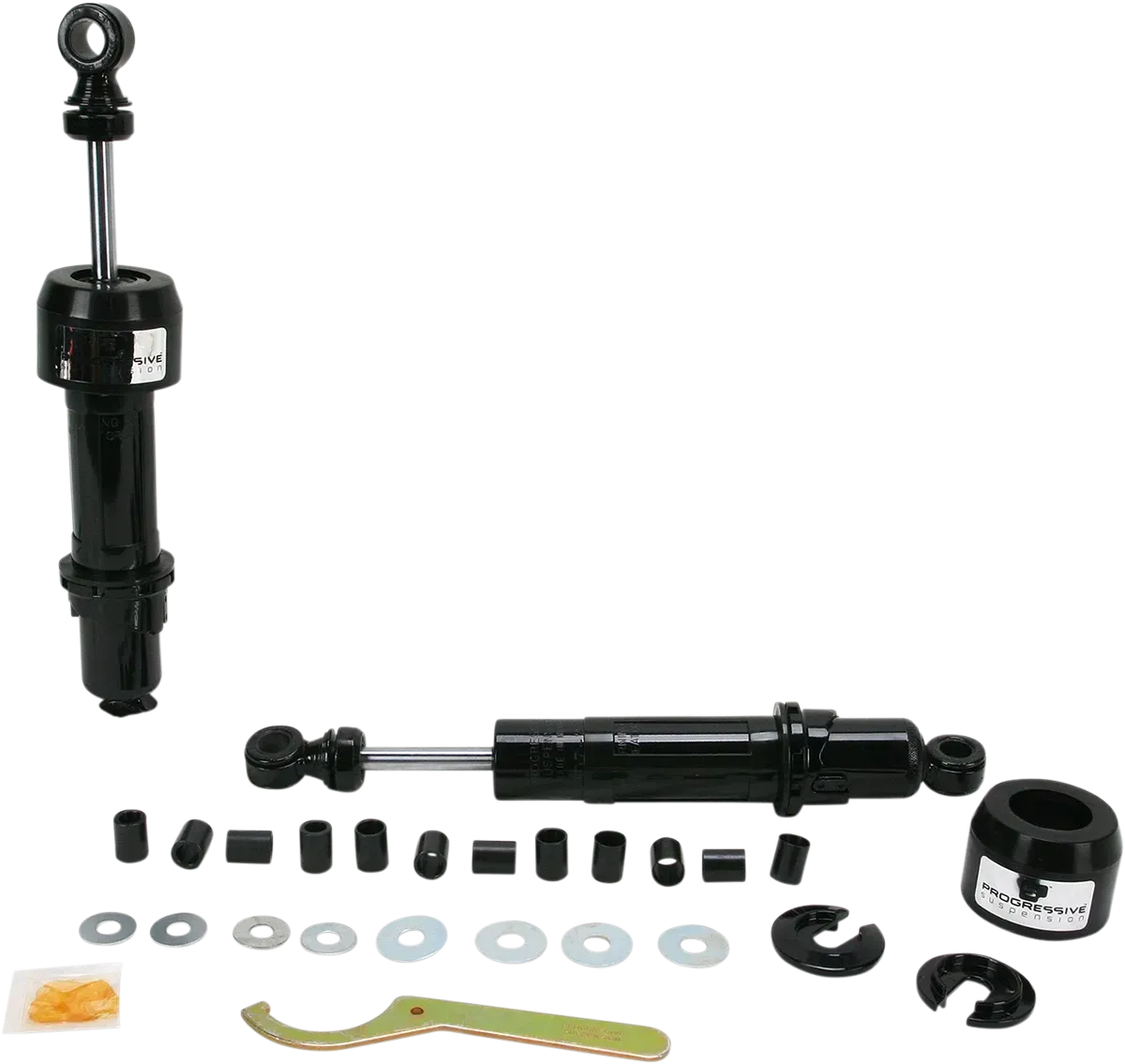 PROGRESSIVE SUSPENSION Shocks - Fits 12-Series - Black - 13.5" 12-1207B
