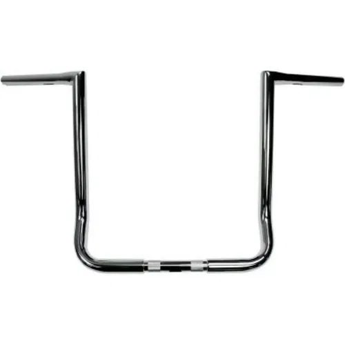 LA Choppers Chrome 1 1/4" Twin Peaks Handlebars 16" Harley Batwing Fairing FLHT