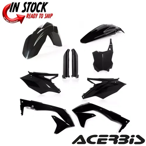 Acerbis Full Plastic Kit Black 1403-2484