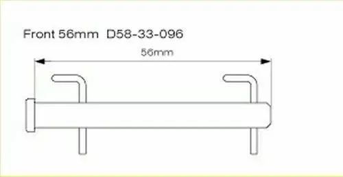 DRC Front Brake Caliper Pin KTM 125 144 150 200 250 300 350 400 450 505 520 525