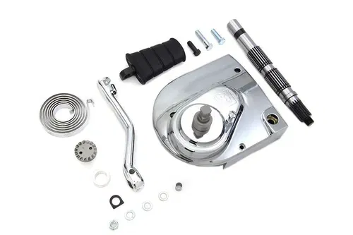 Kick Starter Conversion Kit Chrome for XL 1991-2003 Harley Davidson 22-0218