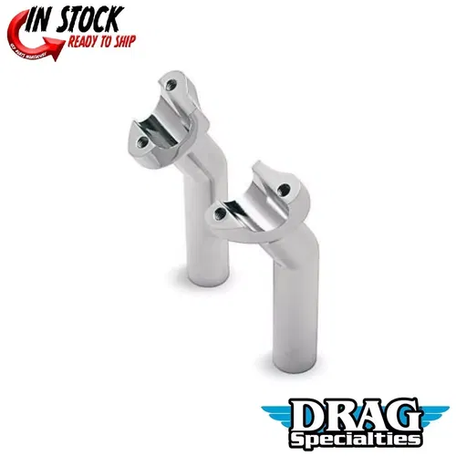 Chrome 3.5" Pullback Handlebar Risers f Harley Sportster Softail Custom Chopper