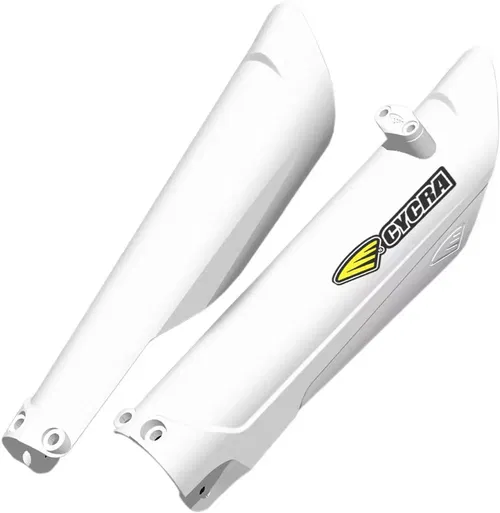 Cycra White Fork Guards For KTM 125 150 250 350 450 SX SXF 2015