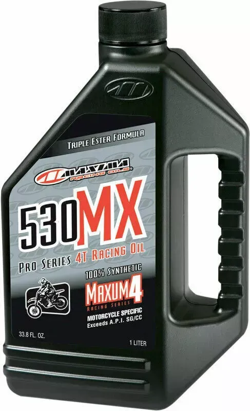 Maxima Racing Oil 530MX 4T Full-Synthetic 4-Stroke Motor Oil | 5W-30 | 1 Liter