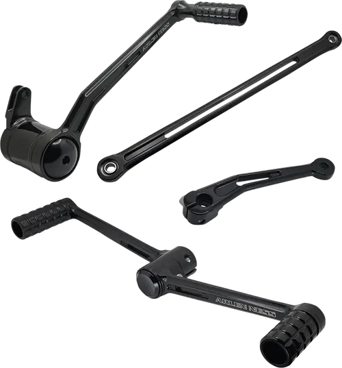 ARLEN NESS Deep Cut Foot Control Kit Fits w/ Heel/Toe Shifter - Black 420-106