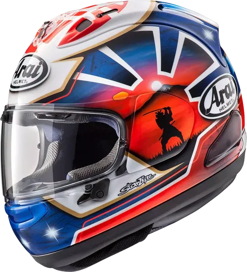 ARAI Corsair-X Dani Samurai-2 Helmet MOTORCYCLE 2XL Blue
