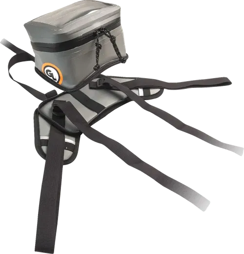 GIANT LOOP Buckin' Roll Motorcycle Tank Fits BaG* - Gray BNR20-G