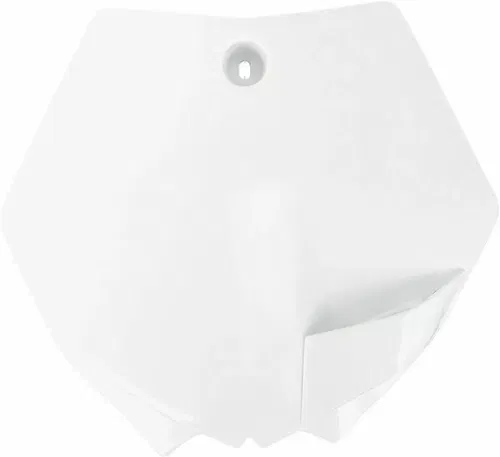 UFO White Front Number Plate For KTM 65 SX 09-15  KT04008-041