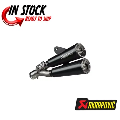 AKRAPOVIC SLIP ON  LINE TITANIUM EXHAUST MUFFLER 2024 BMW R12 / R12 NINET