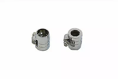 Smooth Chrome Econo Seal Hose End for Harley Davidson by V-Twin
