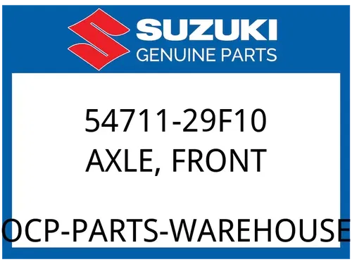 Suzuki OEM Part 54711-29F10 AXLE FR