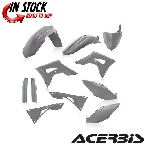 ACERBIS FULL PLASTIC KIT GREY HONDA 19-2021 CRF250R / 19-2020 CRF450R 2736250011