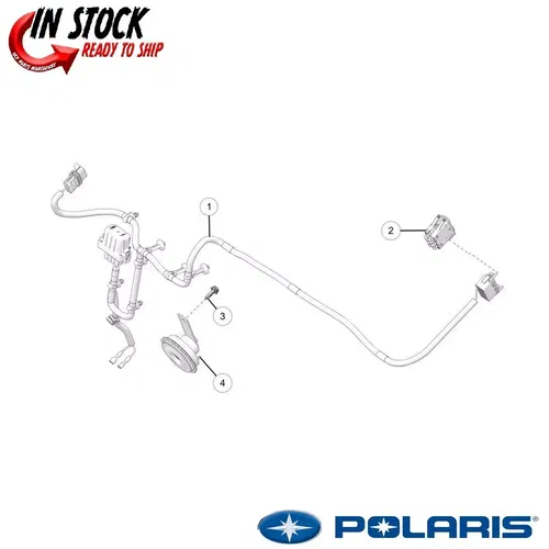 Polaris  Horn Kit 2022-2024 Genuine Ranger SP 570 / SP 570 Crew 2889160