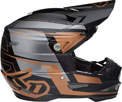 6D HELMETS ATR-2 Mach Helmet MOTOCROSS XL Bronze/Gray/Black