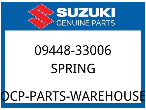Suzuki OEM Part 09448-33006 SPRING, CAM