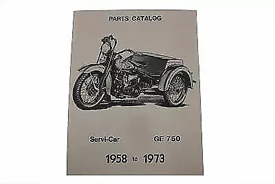 Servi-Car Parts Book for Harley Davidson by V-Twin 1958-1973 G
