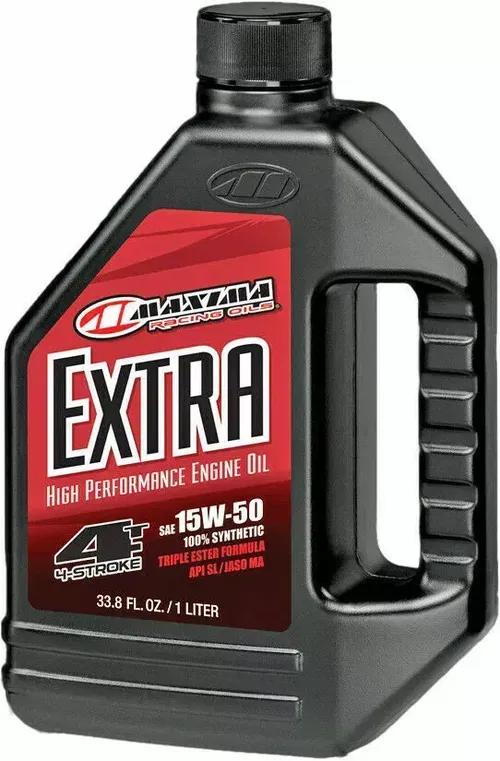 Maxima Racing Oil Maxum 4 Extra 4-Stroke Synthetic Motor Oil | 15W-50 | 1 Liter