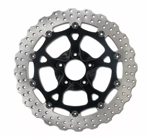 Performance Machine Dominator Raceline Floating Brake Rotor 11.8" Black Rear