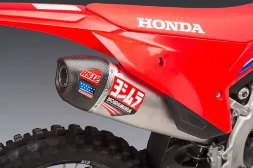 YOSHIMURA RS-12 STAINLESS SLIP-ON EXHAUST MUFFLER HONDA 22-2024 CRF250R CRF250RX