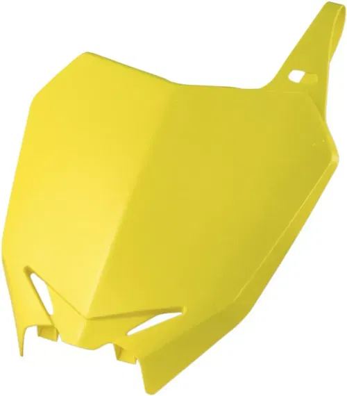 Acerbis Yellow Front Number Plate for Suzuki RMZ 250 07-09, 450 05-07