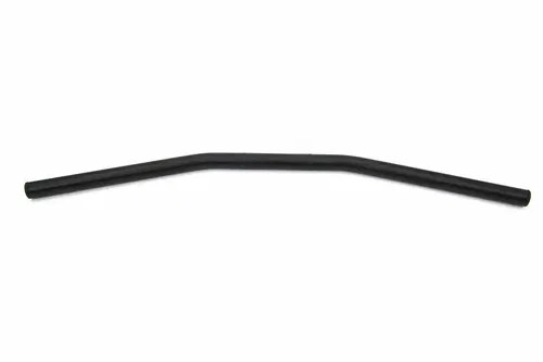 Black 1  Drag Handlebar without Indents for Harley Davidson by V-Twin