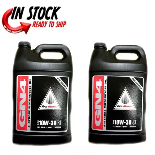 HONDA GN4 10W30 4-STROKE MOTOR OIL GALLON 08C35-A131L02 GENUINE OEM 2 PACK