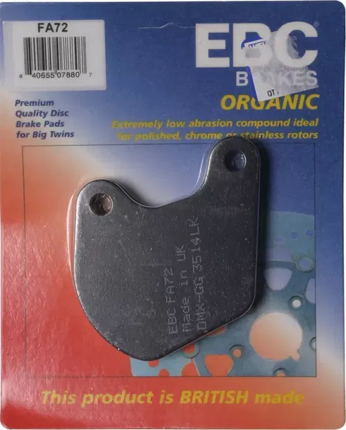 EBC Organic  Brake Pads FA72