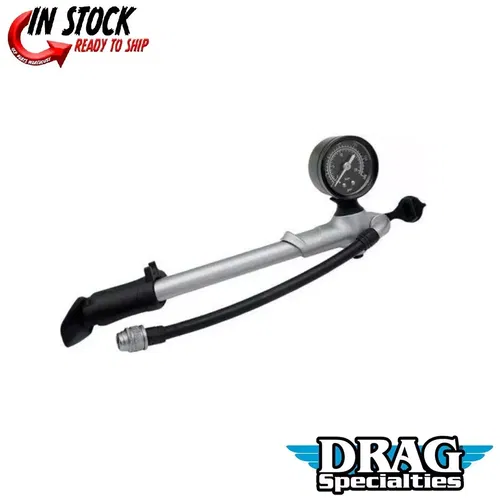 Drag Specialties 60 PSI Hi-Pressure Shock Pumps Harley Davidson Air Shocks Forks