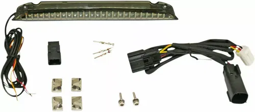 Custom Dynamics Luggage Rack Smoke LED Light Bars Taillight Kit 2040-2264