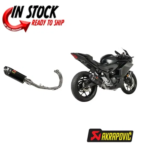 AKRAPOVIC RACING LINE EXHAUST SYSTEM YAMAHA 2020-2025 MT-03 2015-2025 YZF-R3
