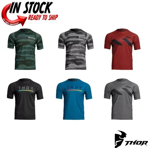 2025 THOR MTB SHORT SLEEVE JERSEY - PICK SIZE & COLOR