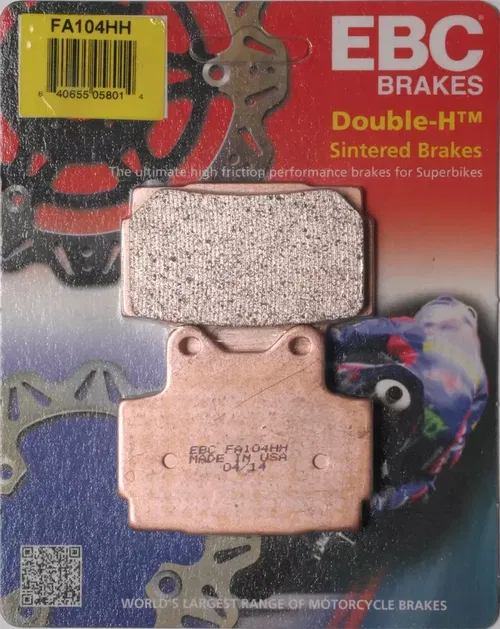 EBC Double-H Sintered Brake Pads FA104HH