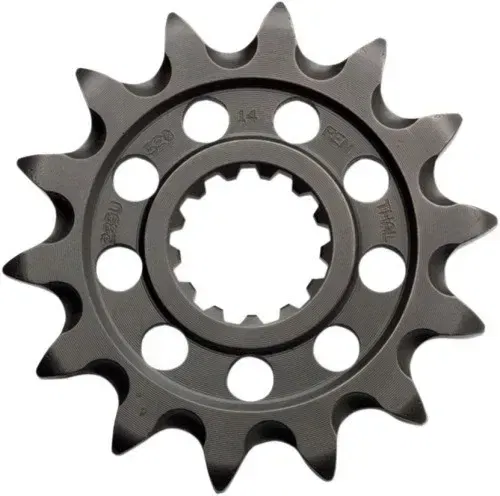 Renthal 14T Steel Front Sprocket for Kawasaki 2008-14 KFX 450R 302-520-14GP