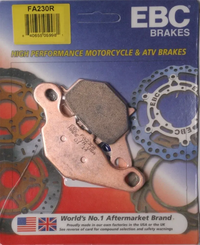 EBC R Series Long Life Sintered Brake Pads FA230R