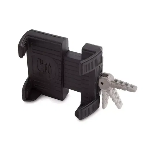 CIRO Smartphone/GPS Holder w/out USB 1-1/4" Handlebar Mount Chrome 50314