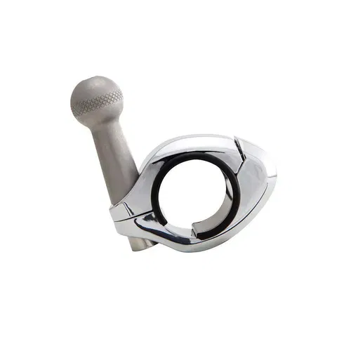CIRO Smartphone/GPS Holder w/out USB 1-1/4" Handlebar Mount Chrome 50314