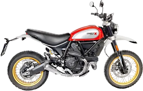 LEOVINCE LV-10 Muffler - Fits Scrambler Desert Sled 15202U