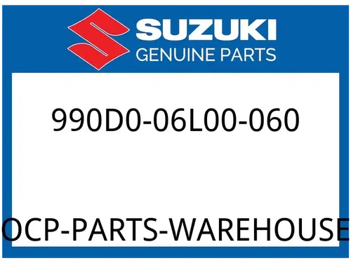 Suzuki OEM Part 990D0-06L00-060 55L TCPLATE DL1