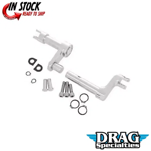 Drag Specialties 1622-0476 Chrome Forward Control Conversion Kit +2"