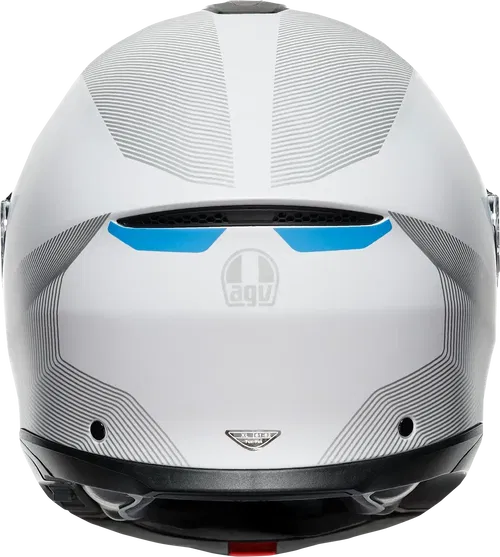 AGV Tourmodular Helmet - Frequency - Fits Light Gray/Blue - Medium