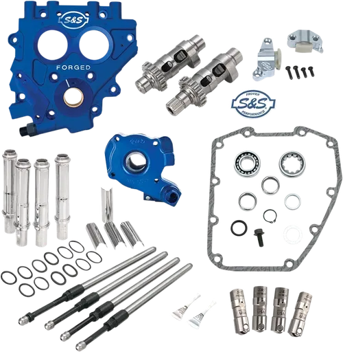 S&amp;S CYCLE Cam Chest With Plate Kit - 551CE - Easy Start Cams - Twin Cam Fits
