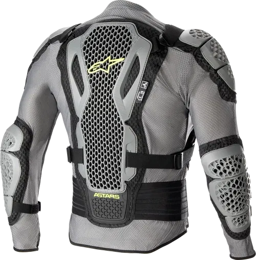 ALPINESTARS Bionic Action V2 Protection Jacket - Fits Gray/BLack/YeLLow - Large