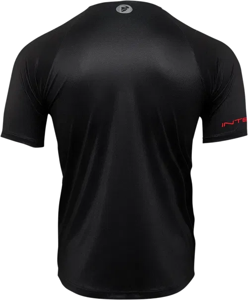 THOR Intense Assist Chex Short-Sleeve Jersey - Black/Gray - Small 5120-0145