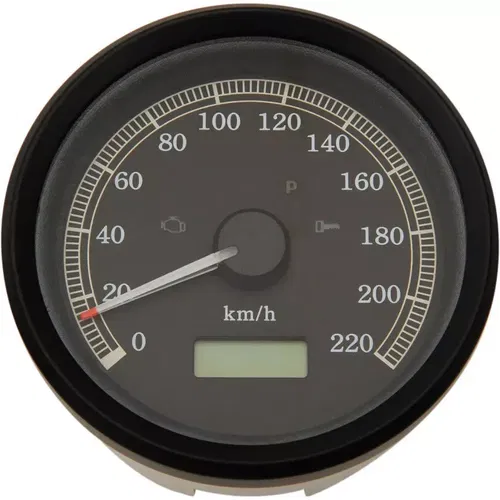 Drag Specialties 3-3/8" 220khm Electronic Speedometer 1999-2003 Harley FXD XL