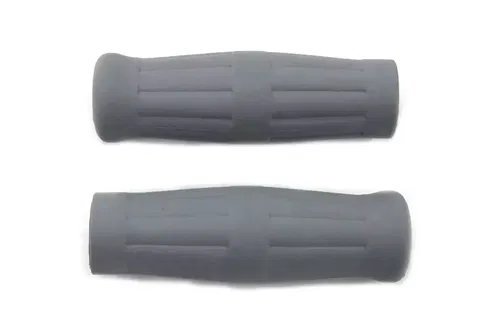 Grey Grip Set 1909 Style fits Harley Davidson 28-0975