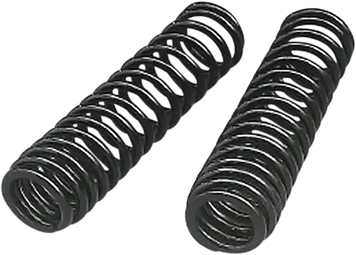 PROGRESSIVE SUSPENSION Shock Springs - Fits 125-170 Lb/in - Black 03-1365B
